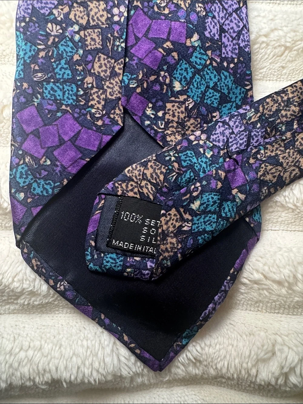 MISSONI Multicolor Silk Tie (formal, business, preppy)